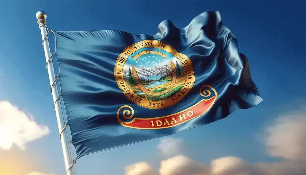 Idaho state flag Idaho Title Loans