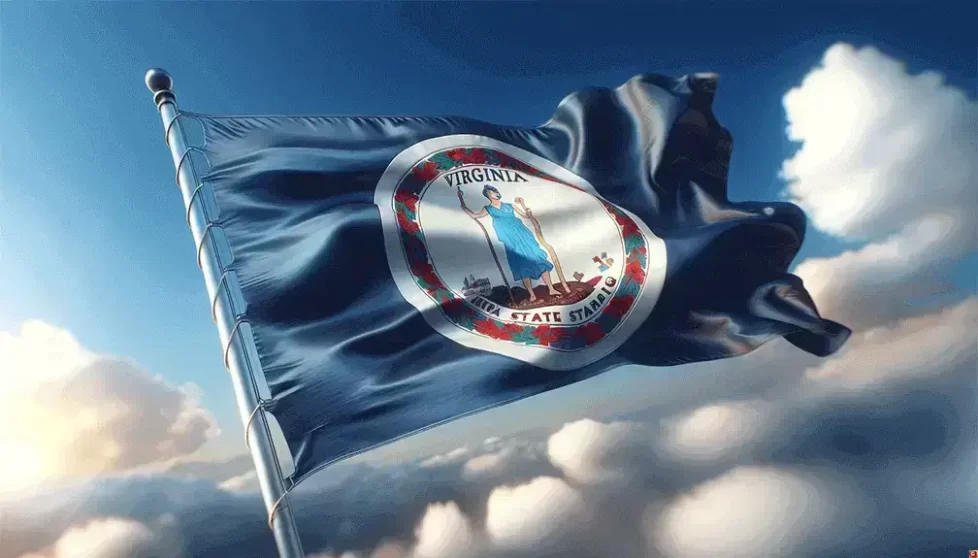 Virginia state flag 1008x576