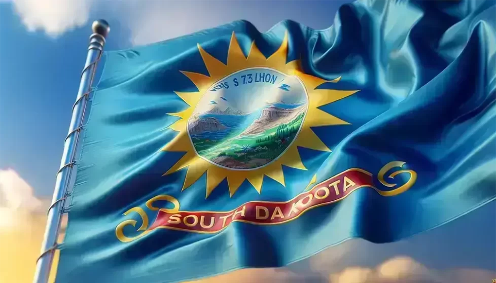 South Dakota state flag